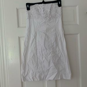 Lily Pulitzer Strapless Ruffle Dress